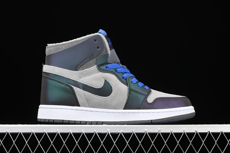 All categories Air Jordan Jordan series basketball shoes Air Jordan 1 High Special offer LPL x Air Jordan 1 Zoom Comfort "Iridescent" AJ1 Joe 1 joint League of Legends theme basketball shoes DD1453-001